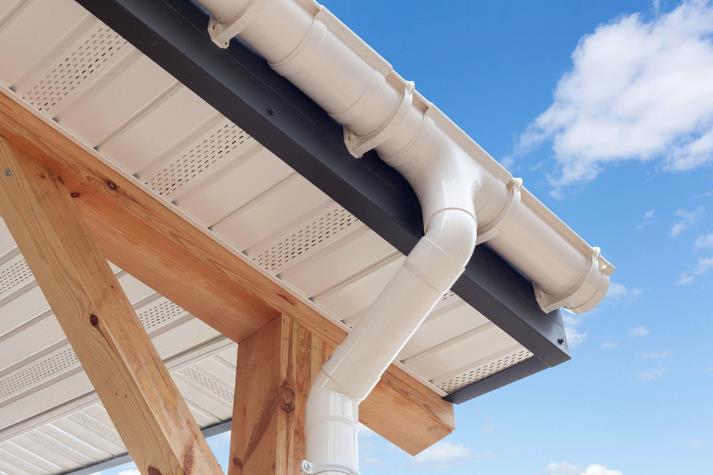 PVC-U Gutter for Roof Drainage